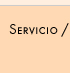 Servicio